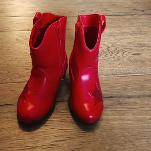 Size 8C Red Gymboree Boots